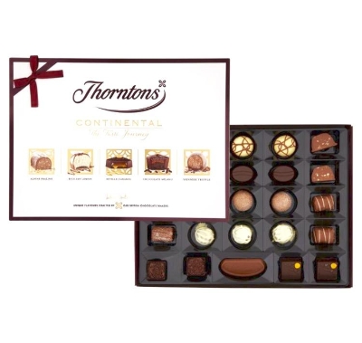 Box Of Thorntons Continental Chocolates
